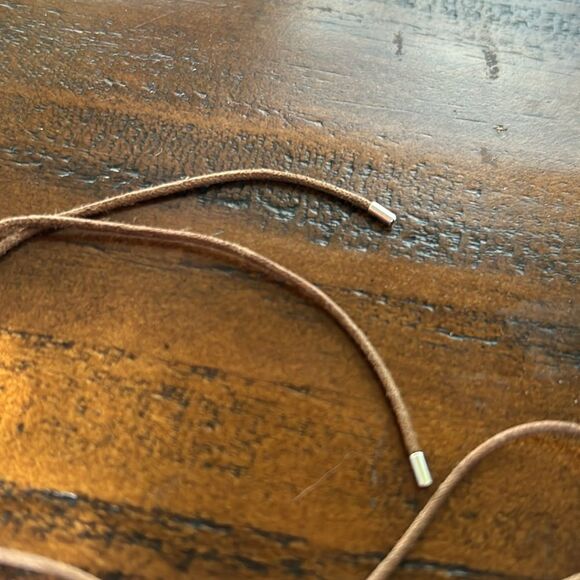 Swarovski Mini Heart Pendant Rosaline  pink crystal and  material in cord NWOT - Picture 4 of 6